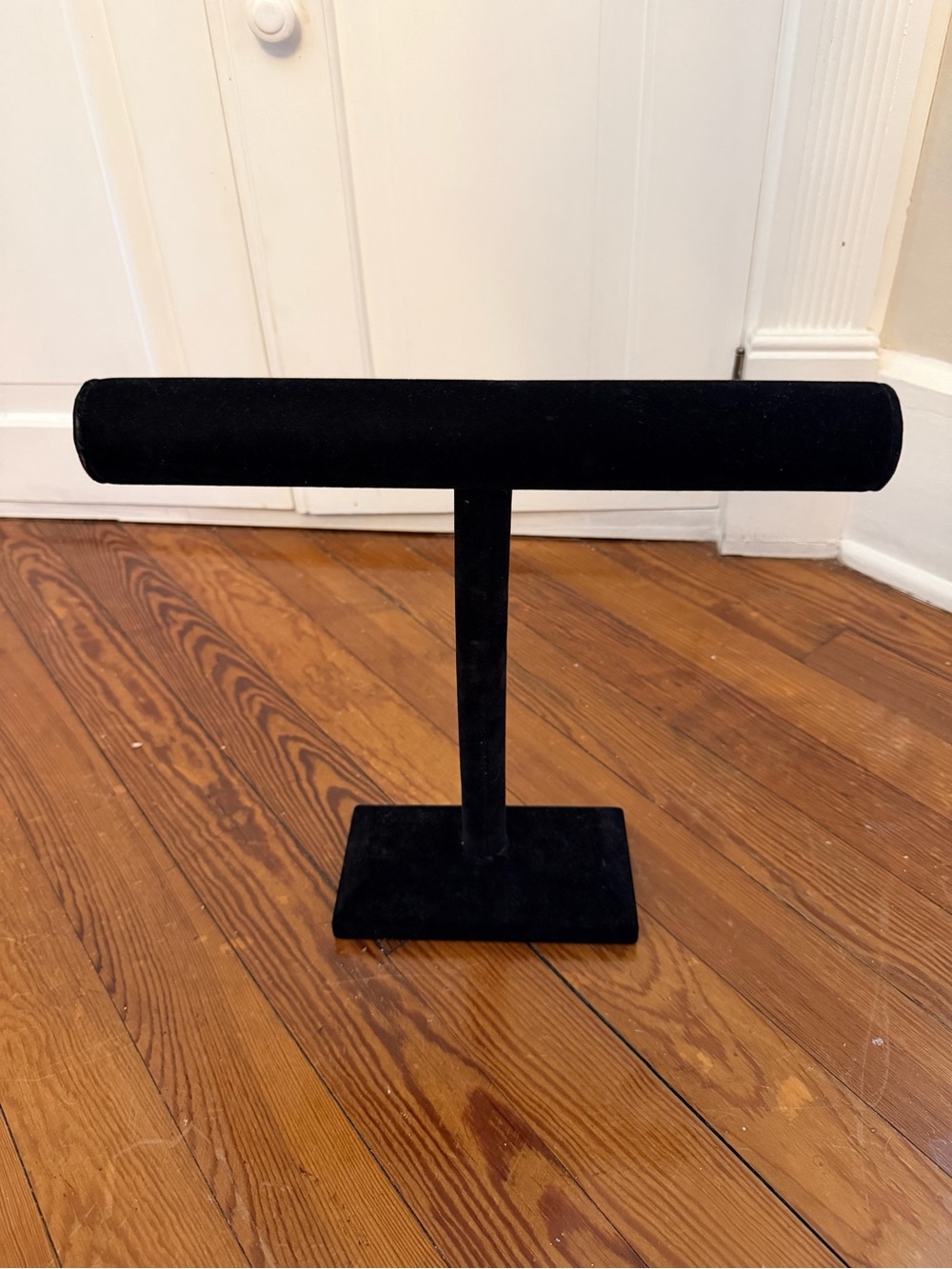 Black Velvet Headband Holder Display Stand Jewelry Bracelet Organizer